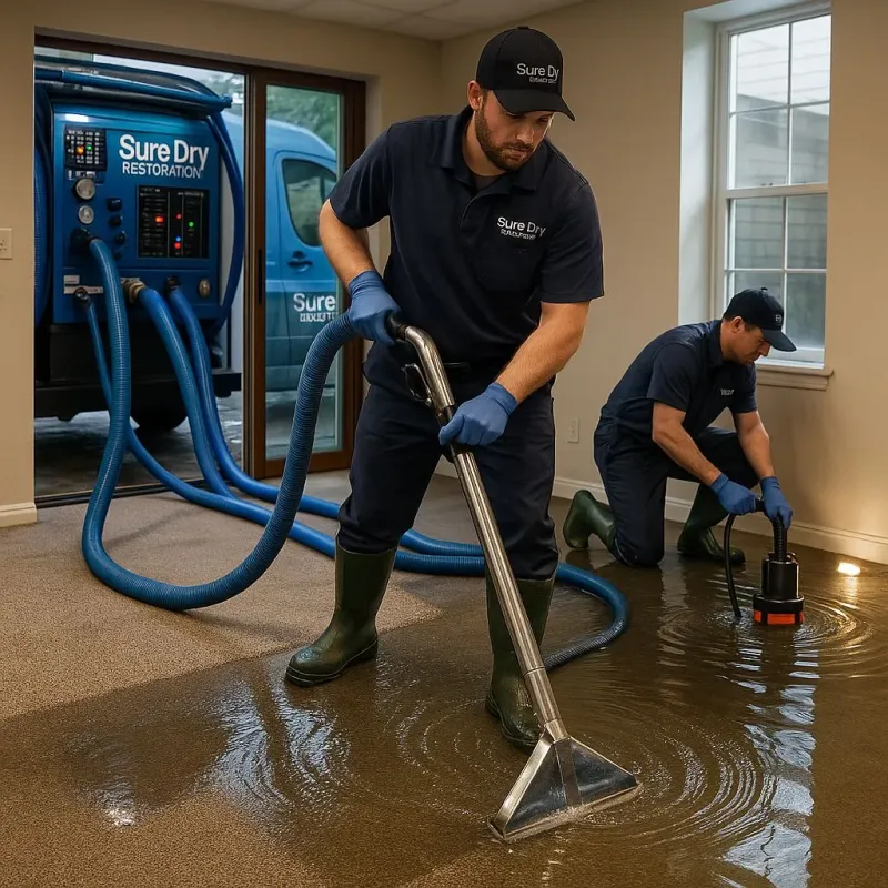 Water Extraction and Removal process in Sixmile Run, NJ